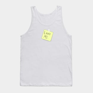 "love me" sign Tank Top